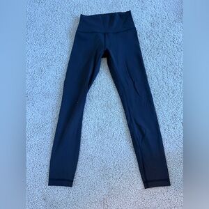 Lululemon Wunder Under HR 25” Everlux Leggings Black – 4